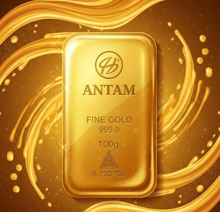 Harga Emas Antam Terjun Bebas, Investor Diminta Waspada