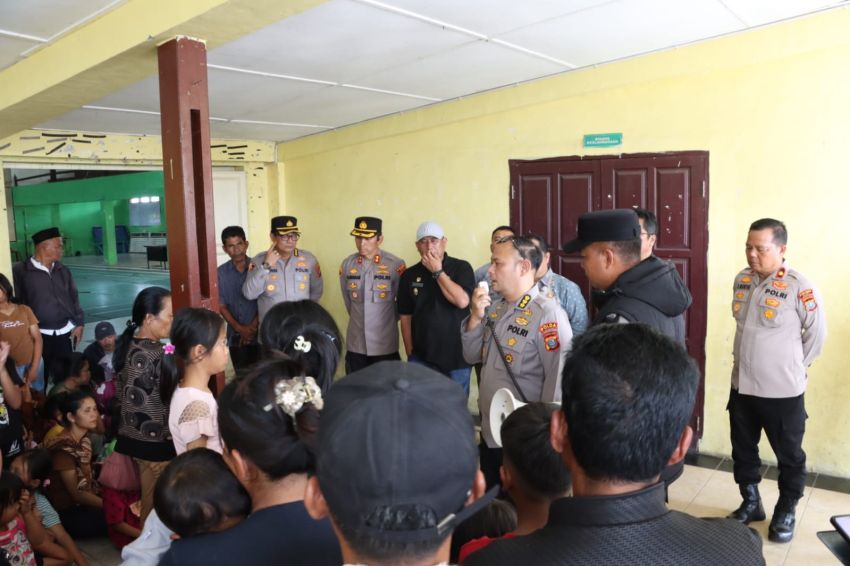 Polres Dairi Dampingi Pemulangan Warga, Kapolres Pastikan Keamanan Terjaga