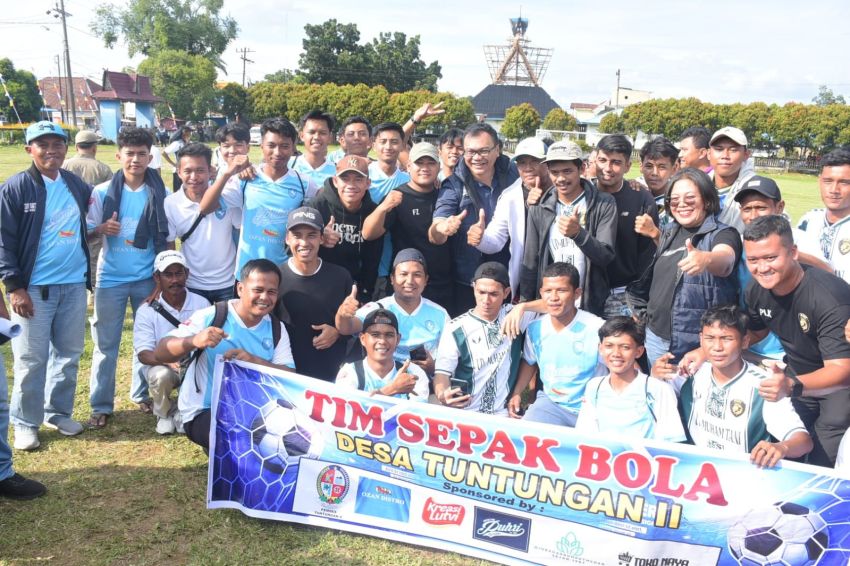 22 Tim Berebut Gelar Juara Turnamen Sepak Bola di Pancur Batu, Bupati Deli Serdang Siap Cari Bibit Pemain Potensial
