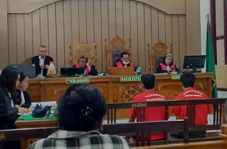 Dua Terdakwa Pembunuhan Sopir Taksi Online di Medan Dituntut Hukuman Mati