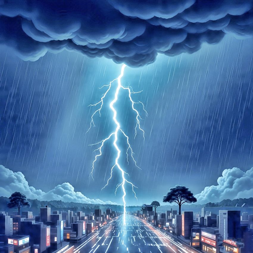 Cuaca Bali Didominasi Hujan Petir, Beberapa Wilayah Mengalami Hujan Sedang dan Ringan