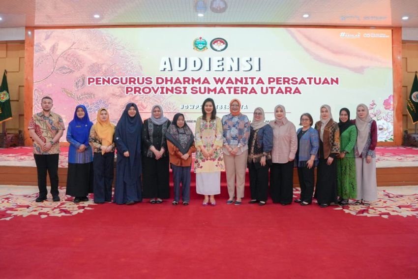 PKK Sumut Siap Kolaborasi Sukseskan HUT ke-26 Dharma Wanita Persatuan