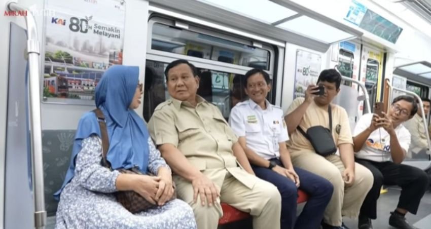 Presiden Prabowo Resmikan Stasiun Tanah Abang Baru: Kereta Api Jadi Prioritas Transportasi Nasional