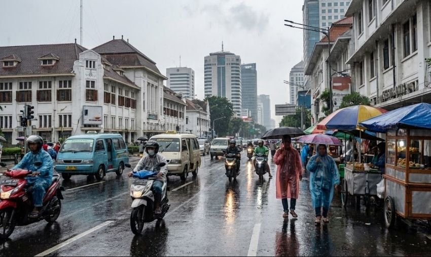 Cuaca Bali Hari Ini: Hujan Ringan Merata, Suhu Sentuh 32 Derajat