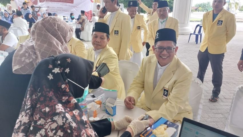 Donor Darah dan Cek Kesehatan Jadi Awal Semangat Zikir Akbar Nasional di Sumut
