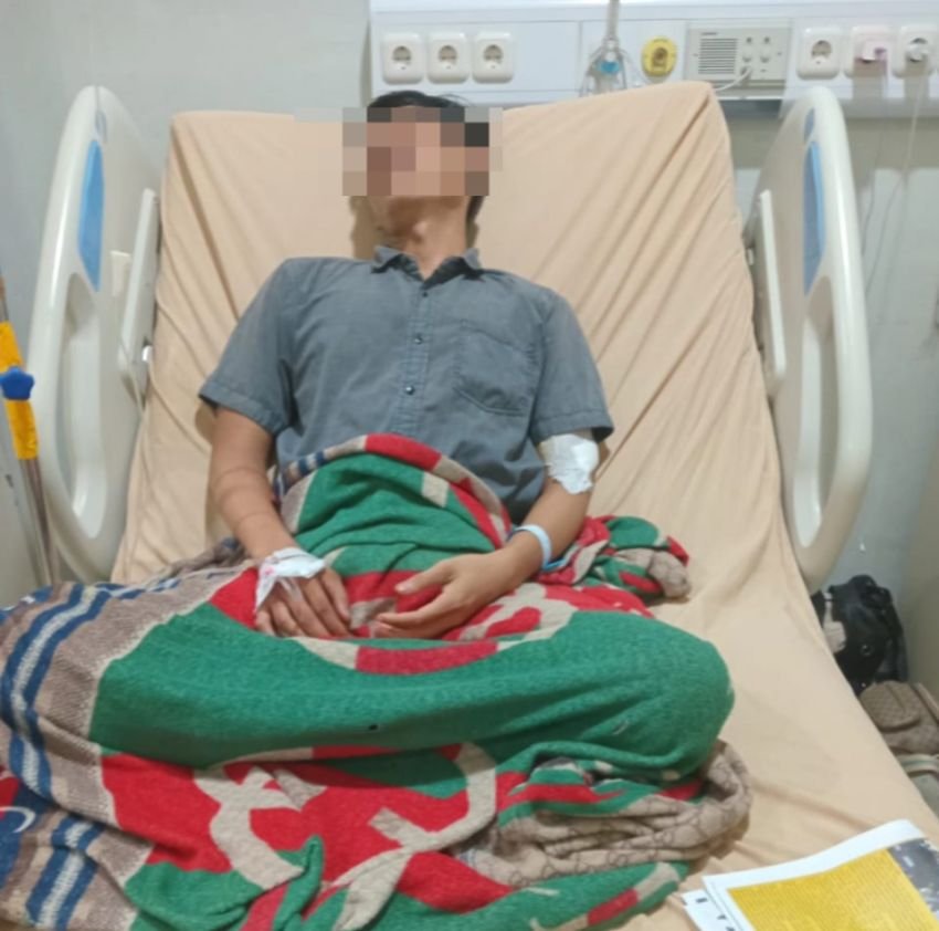 Geger! Pemuda Alami Pengeroyokan Brutal di Tanjung Karang Barat, Warga Minta Polisi Bertindak