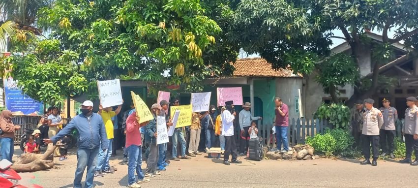 Ahli Waris Ganen Bin Nisan Geruduk PT PLN Nusantara Power Muara Tawar, Tuntut Pembayaran Tanah 7.000 Meter Persegi