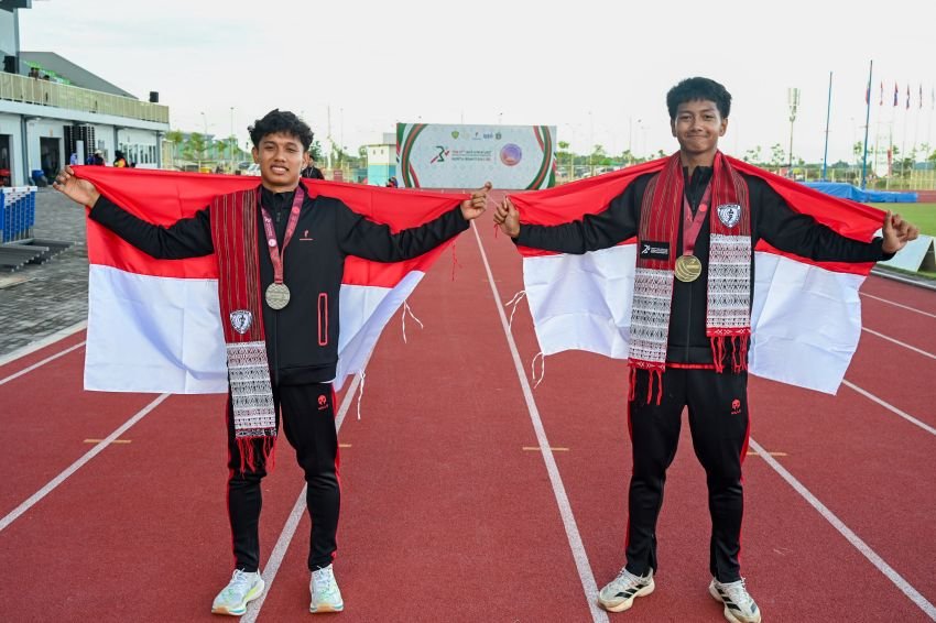 Indonesia Raih Posisi Kedua Hari Pertama Kejuaraan Atletik U18 & U20 Asia Tenggara di Sumut