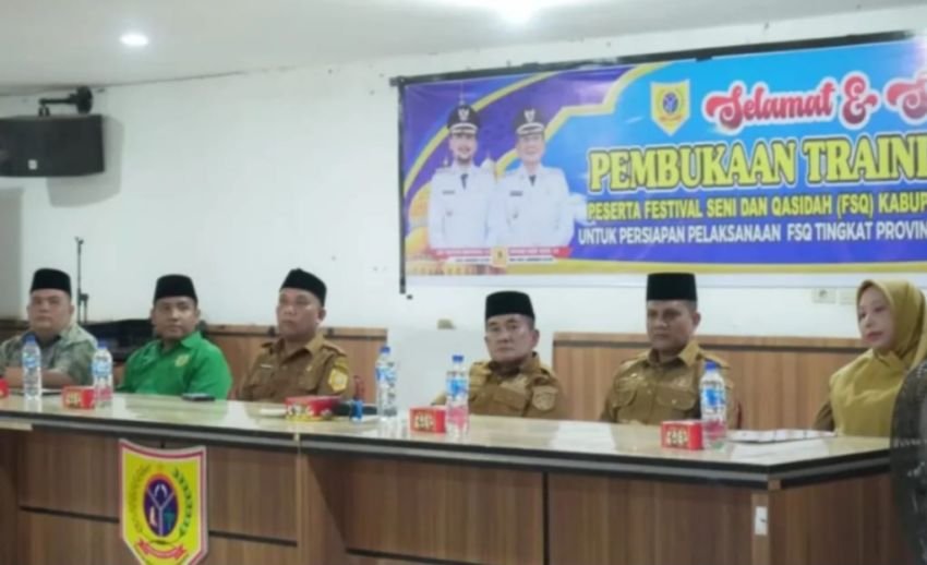 Pemkab Labuhanbatu Selatan Genjot Kesiapan Peserta Festival Seni dan Qasidah Lewat Training Center