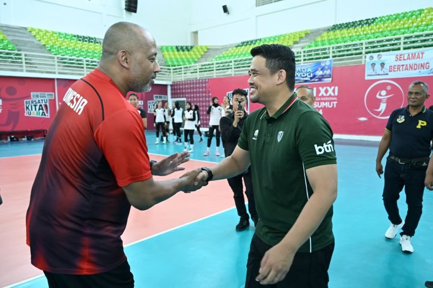 Sumatera Utara Jadi Pusat Latihan Timnas Bola Voli Putri Jelang SEA Games 2025