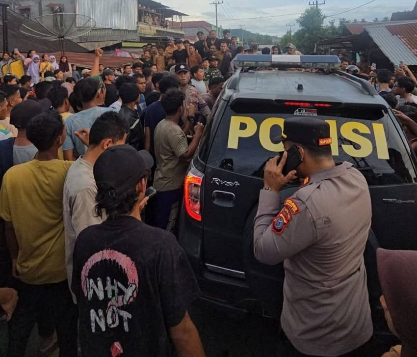 Warga Madina Blokir Jalan Nasional, Polisi Tangkap Tiga Terduga Pengedar Narkoba