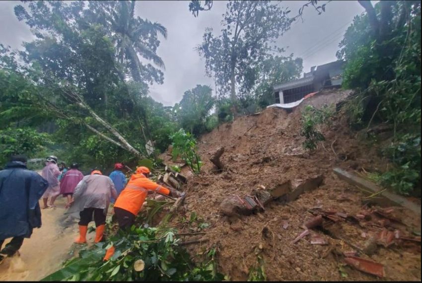 Pasca Hujan Deras, Lokasi Longsor Cibeunying Cilacap Berubah Jadi &ldquo;Bubur&rdquo;