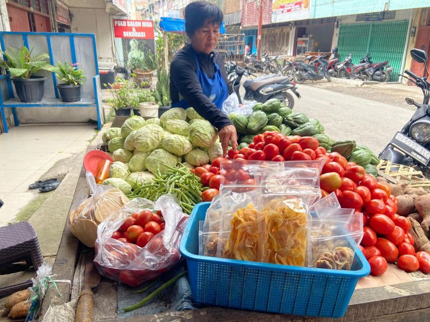 Tekad dan Ketekunan Betti Br Ginting, Pedagang Sayur Kabanjahe yang Berdaya Berkat Pinjaman Ultra Mikro BRI