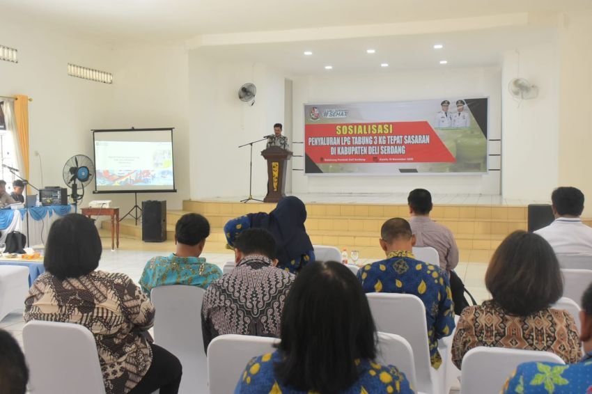 98 Persen Kuota Terpenuhi, Penyaluran LPG 3 Kg di Deli Serdang Masih Diawasi Ketat