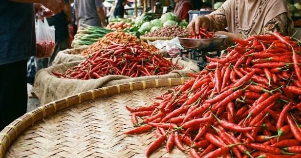 Harga Pangan Nasional: Cabai Rawit Merah Tembus Rp55.250 per Kg, Telur Ayam Ras Rp31.800