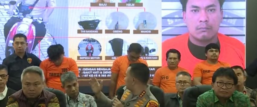 Polisi Tangkap Mantan Sopir dan Tiga Rekannya dalam Kasus Pembakaran Rumah Hakim PN Medan