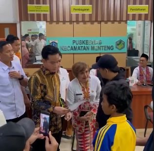 Langkah Inspiratif! Gibran Turun Langsung Ikut Program Cek Kesehatan Gratis