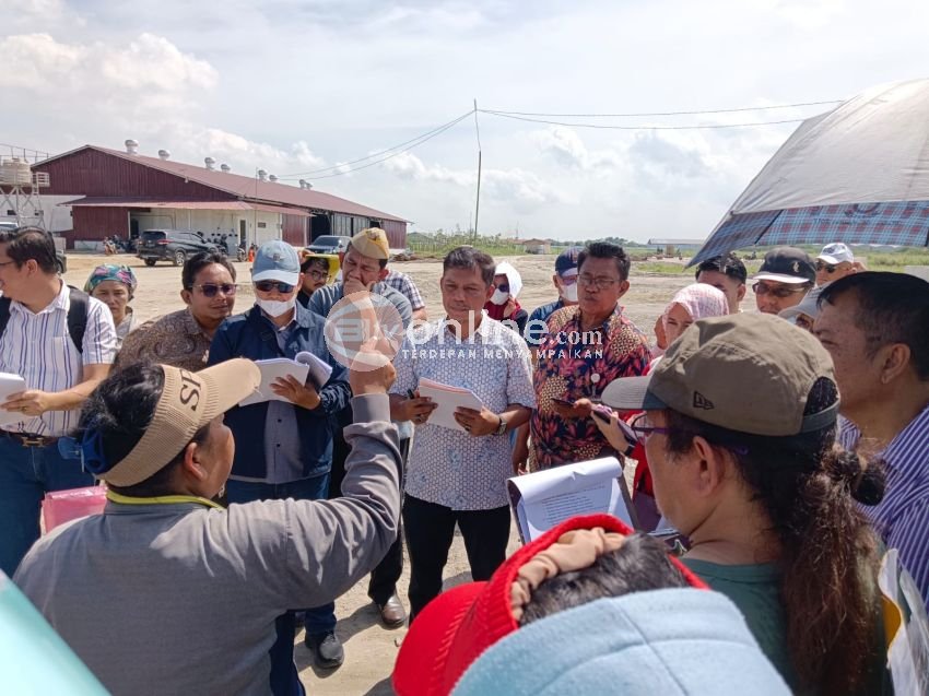 Gugatan 23 Warga, PN Lubuk Pakam Gelar Sidang Lapangan di Lokasi Proyek Diduga Milik Jewell Infinity Jalan Haji Anif