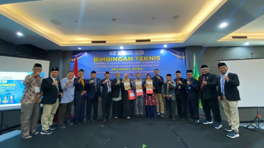 Transformasi Pendidikan Aceh! 100 Kepala Sekolah Muhammadiyah Siap Terapkan Deep Learning