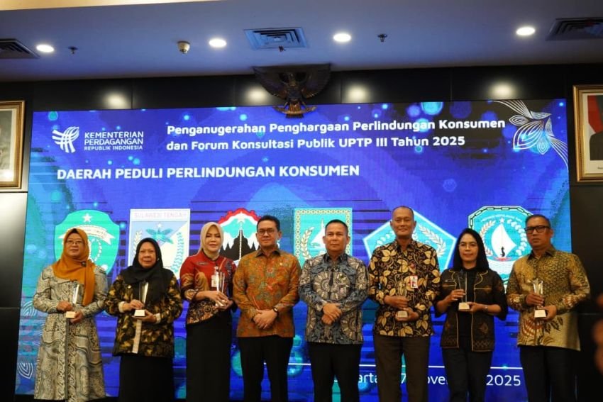 Pemprov Bali Raih Penghargaan &ldquo;Daerah Peduli Perlindungan Konsumen 2025&rdquo;