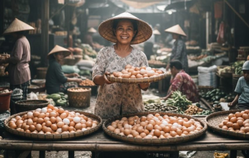 BPS Catat Harga Telur Ayam Ras Tembus Rp31.646 per Kg, Dipicu Program MBG