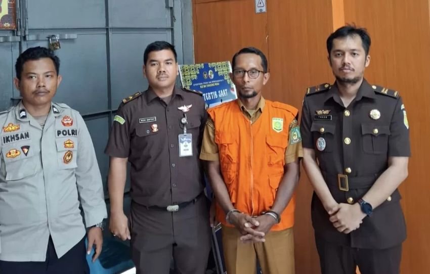 Terbukti Kuasai Lahan HGU PT Sri Timur, Kejari Langkat Eksekusi Kades Sei Tualang