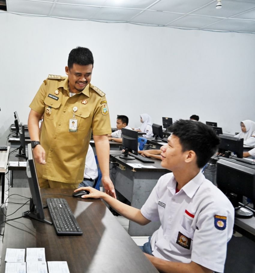 Gubernur Sumatera Utara Pastikan Pelaksanaan TKA 2025 Berjalan Lancar Tanpa Kendala