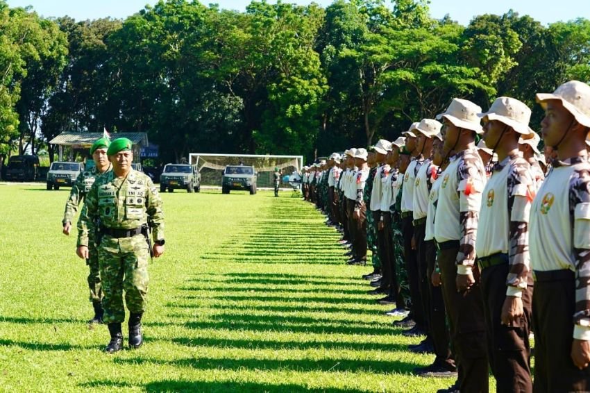 750 Kadet Ikuti Pelatihan Persami dan Bela Negara di Lampung, Generasi Muda Siap Jadi Pemimpin Bangsa