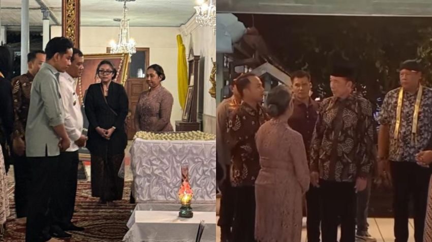 Wapres Gibran dan Jokowi Melayat ke Keraton Solo, Beri Penghormatan Terakhir untuk PB XIII