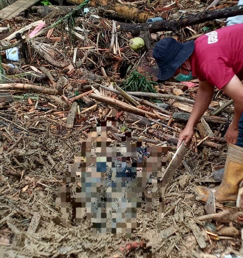 Relawan Gerindra Tapanuli Selatan Temukan Korban Banjir di Huta Godang, Posko Kesehatan Dibuka untuk Warga