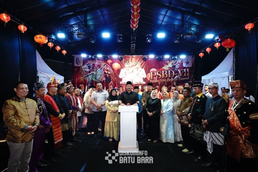 Bupati Batu Bara Ajak Masyarakat Rawat Kebersamaan Lewat Pekan Seni Budaya Daerah