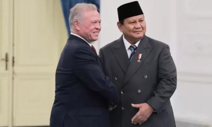 Hubungan Dekat Presiden Prabowo dan Raja Abdullah II Yordania Terbangun Sejak Militer