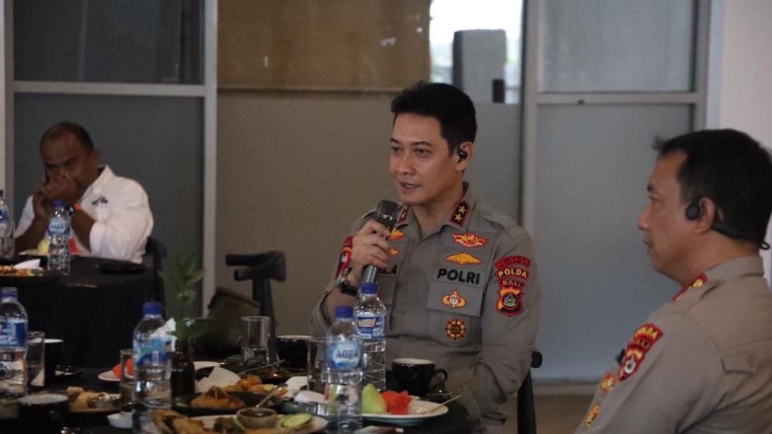 Kapolda Bali Gelar Audiensi Bersama Media, Tegaskan Perlindungan terhadap Pers