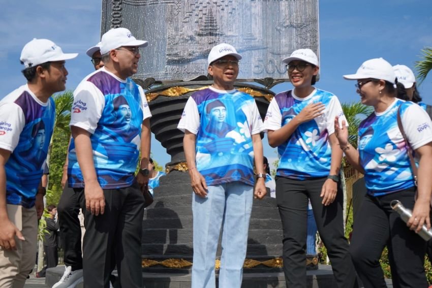 Gubernur Koster Resmikan Tugu CBP Rupiah, Bali Punya Ikon Baru Edukasi Rupiah dan Kebanggaan Nasional