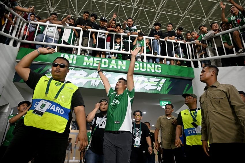 PSMS Tumbang 0-2, Gubernur Bobby Nasution: Terus Bangkit, Ini Proses Menuju Lebih Baik