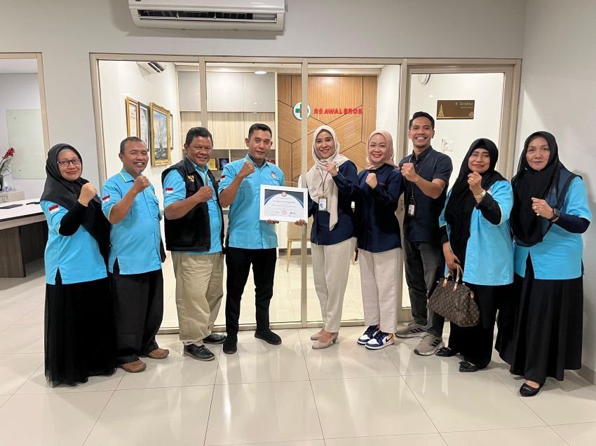 Semangat Hari Pahlawan, GMDM Riau dan RS Awal Bros Bergerak Melawan Narkoba