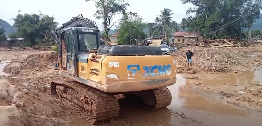 Normalisasi Jalur Desa Tukka, Distribusi Bantuan ke Warga Tapanuli Tengah Makin Lancar