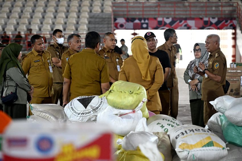Wagub Sumut Surya Tinjau Posko 2, Pastikan Bantuan Bencana Tersalurkan Tepat Sasaran