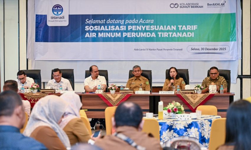 Kabar Gembira! Perumda Tirtanadi Sumut Turunkan Tarif Air Bersih untuk Masyarakat Berpenghasilan Rendah