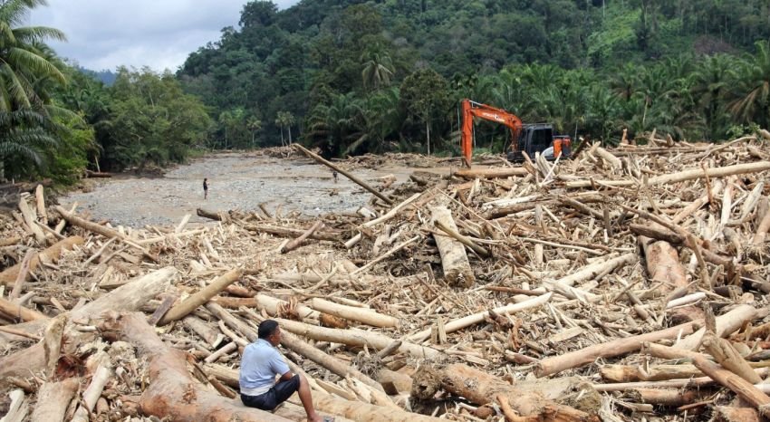 Bareskrim Polri Periksa 17 Orang Terkait Kayu Gelondongan Terbawa Arus Banjir Tapanuli