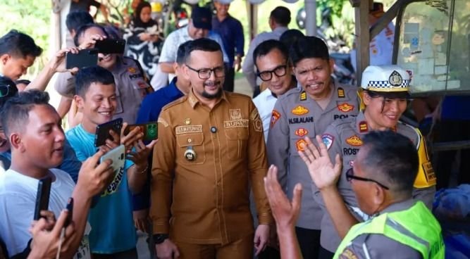 Bupati Labusel Tinjau Pos Pam dan Pos Yan, Pastikan Natal-Tahun Baru 2025/2026 Aman dan Tertib