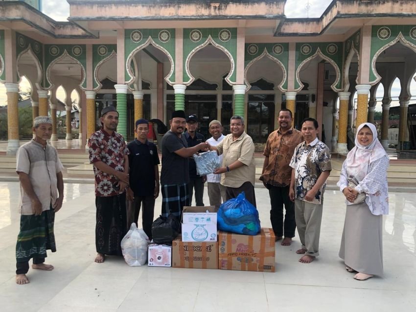 Mesjid di Peureulak Barat Kembali Difungsikan Berkat Gotong Royong ICMI Aceh