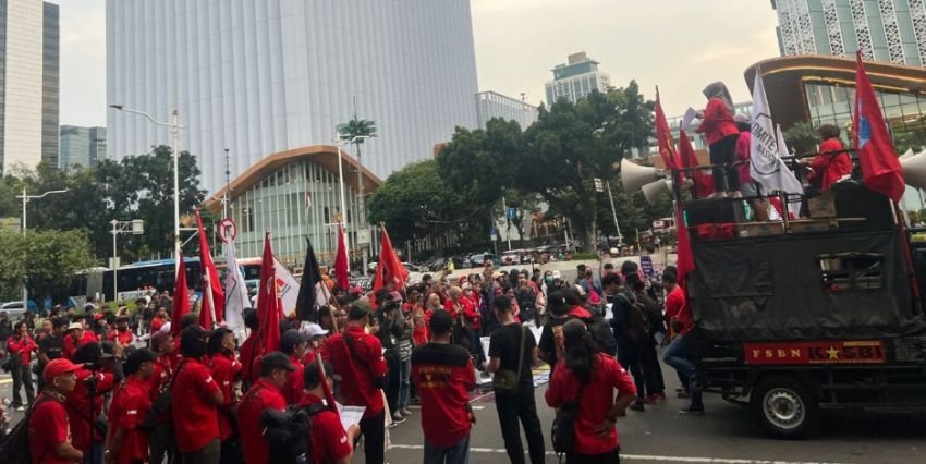 GEBRAK Gelar Aksi Damai di Monas, Tuntut Perlindungan Hak Aktivis dan Pembebasan Seluruh Tahanan Politik