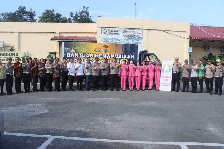 Bantuan Kemanusiaan Polres Batu Bara: Meringankan Beban Korban Bencana Alam