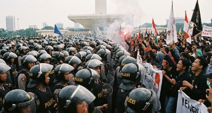 2.617 Personel Polisi Siaga, Pastikan Unjuk Rasa Buruh di Monas Berlangsung Aman