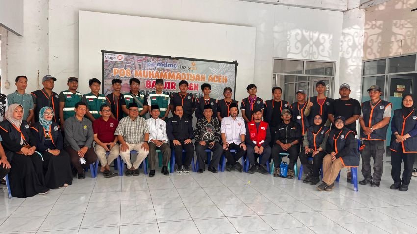 Semangat Kemanusiaan Muhammadiyah: 26 Relawan DIY Turun ke Lapangan Bantu Korban Bencana Aceh