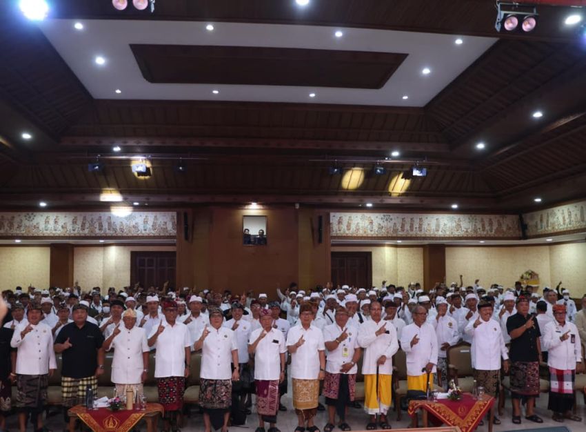 Lokasabha XII MGPSSR Resmi Dibuka, Gubernur Koster Tegaskan Komitmen Lindungi Budaya Bali