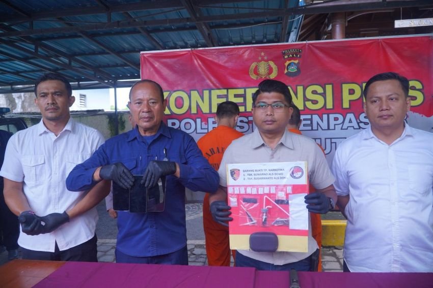Sat Resnarkoba Polresta Denpasar Bekuk Dua Pengedar Sabu dan Ekstasi, Residivis Kembali Tertangkap