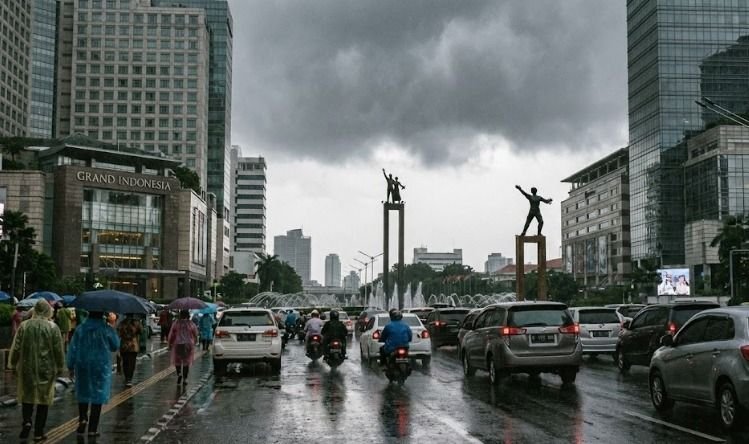 Hujan Ringan hingga Sedang Berpotensi Guyur Jakarta, Kepulauan Seribu Berawan