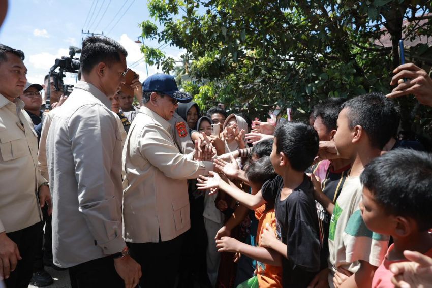 Awali 2026, Presiden Prabowo Cek Hunian Sementara Korban Bencana Aceh Tamiang